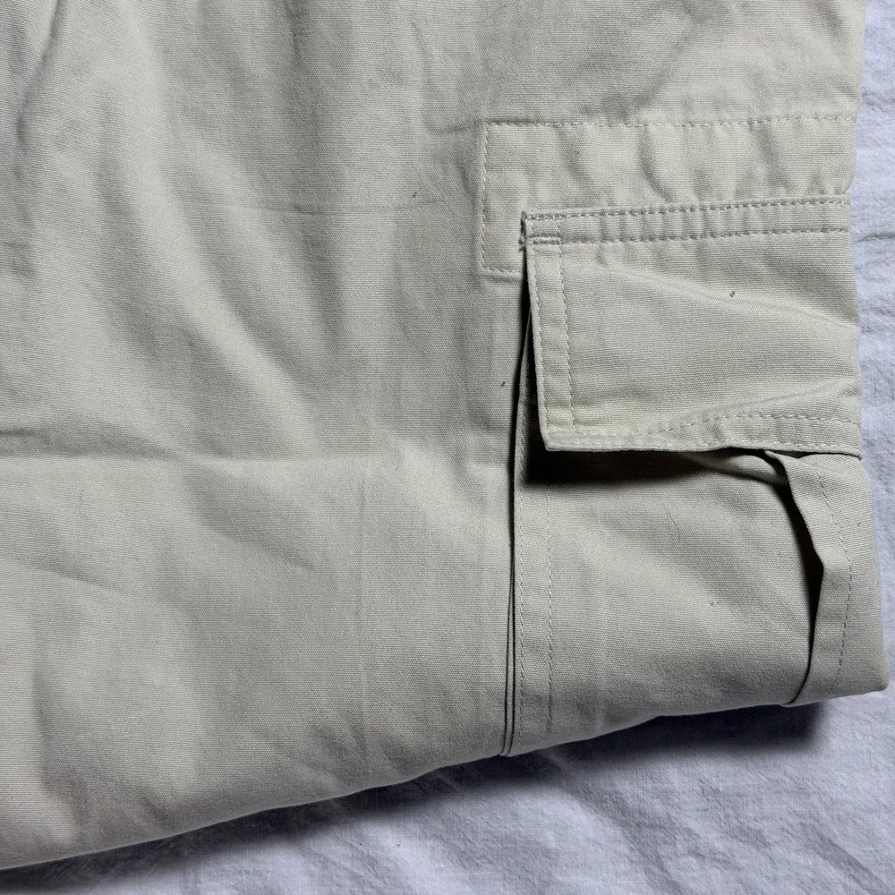 Ralph Lauren Cargo Tie Ankle Pants Girls Size 8 NWT Khaki